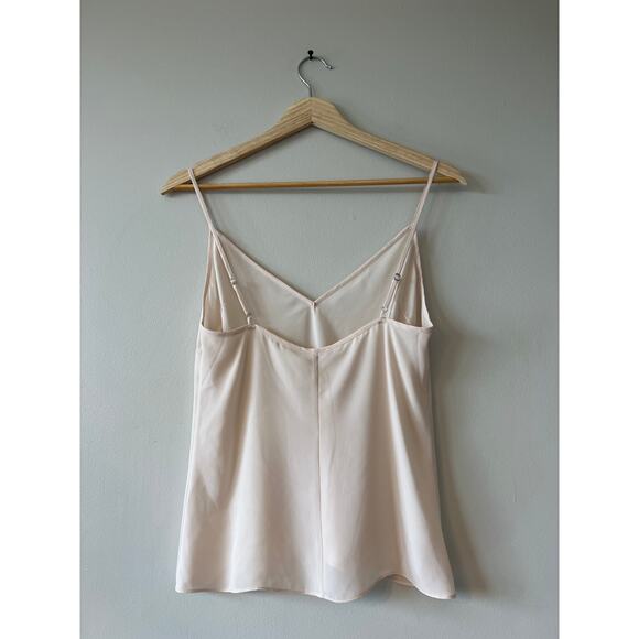 Alexis Camisole Adjustable Spaghetti Straps V-Neck Top Cream Women's Sz XS NWOT - Picture 6 of 8